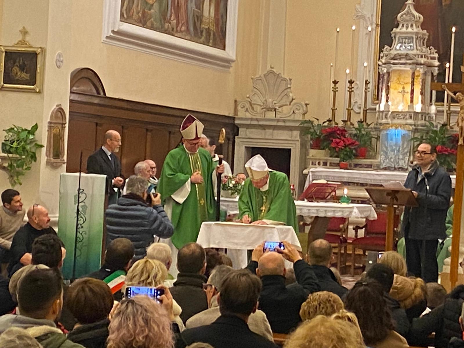 La parrocchia di Mure di Colceresa è passata alla Diocesi di Vicenza